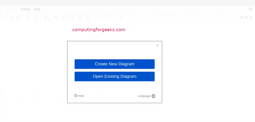 Install draw.io Desktop Application on Ubuntu / Debian / Fedora 1 install draw.io fedora centos debian 01