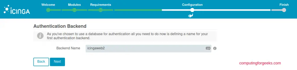 How To Install Icinga Web 2 on CentOS 8 / RHEL 8 5 setup icinga web 2 centos rhel 8 05