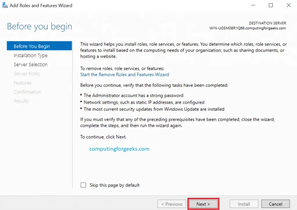 Install and Configure Hyper-V on Windows Server 2019 2 Hyper v step2 1