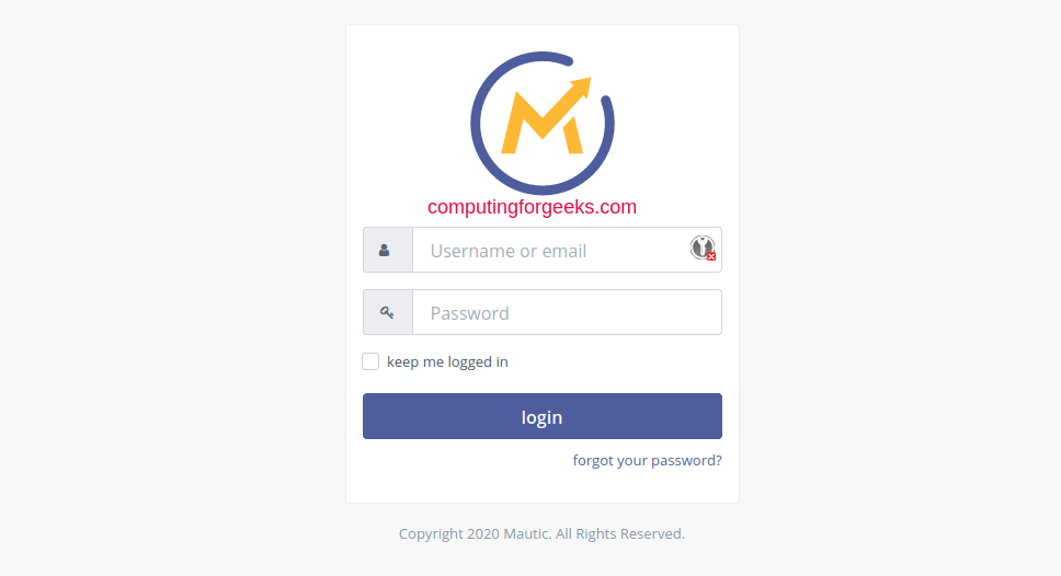 Install Mautic Marketing & CRM Software on CentOS 7 5 mautic installation centos 05
