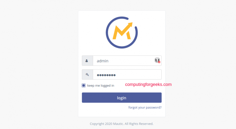 mautic installation centos 06