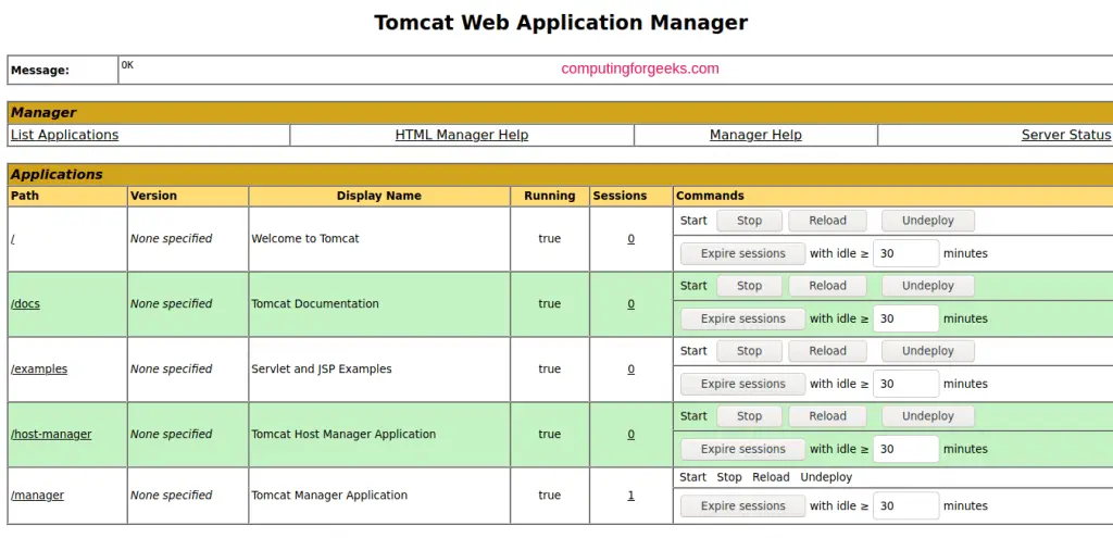 Install Apache Tomcat 9 on Debian 10 With Ansible 4 tomcat install debian 03