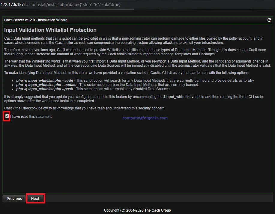 how to install cacti on debian 9