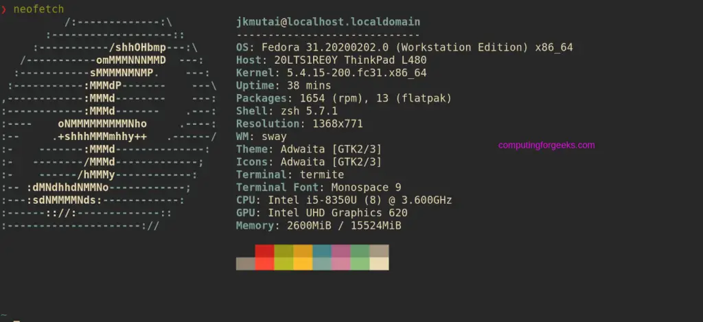Setup Sway Tiling Window Manager on Fedora with Waybar 1 fedora sway window manager
