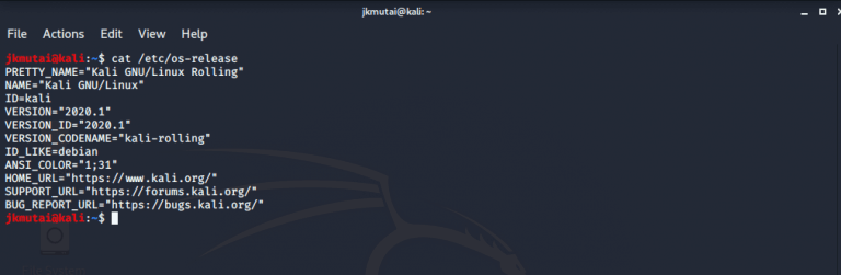 kali linux upgrade