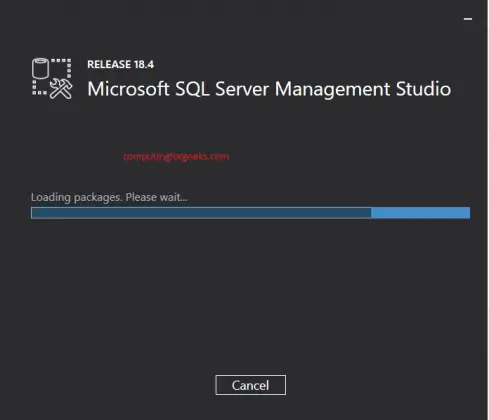 Install and Configure SQL Server Management Studio 18.4 on Windows 10 ...