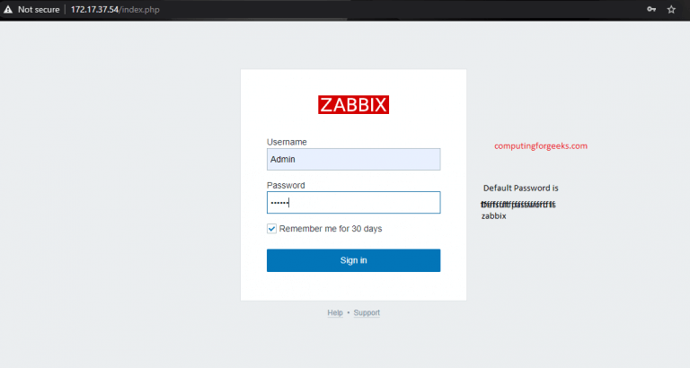 zabbix front 7