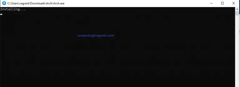 How To Run Arch Linux On Windows Wsl Computingforgeeks How To Run Arch Linux On Windows Wsl Computingforgeeks