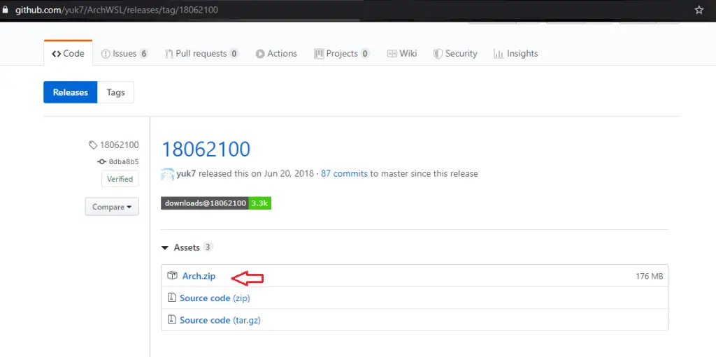 How To run Arch Linux on Windows WSL 4 WSL Git download