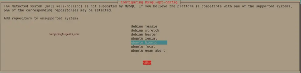 How To Install MySQL 8.0 on Kali Linux 1 install mysql 8 kali linux 01