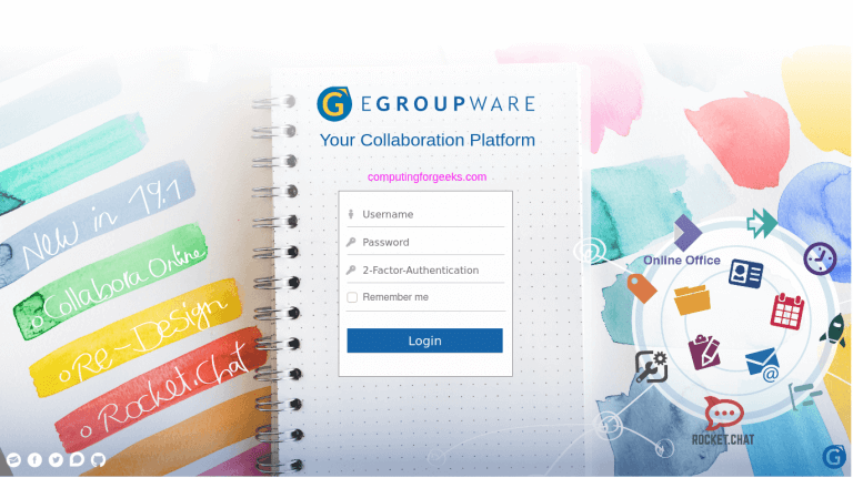 Install EGroupware CE CentOS Linux 1