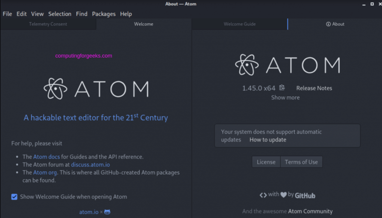 install atom text editor kali linux 02