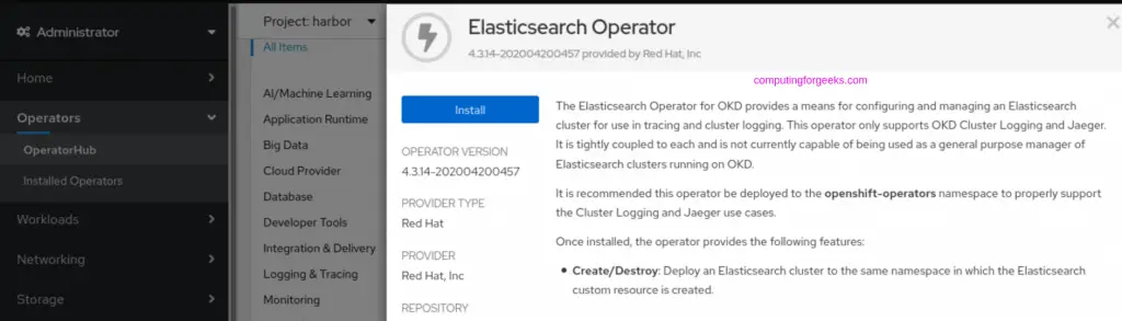 How To Install Istio Service Mesh on OpenShift 4.x 3 install istio service mesh openshift 02