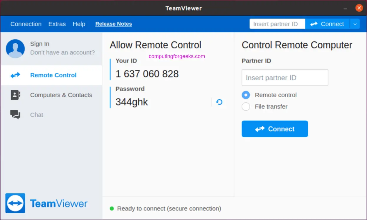 teamviewer download ubuntu