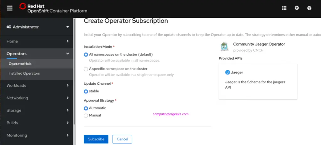 How To Install Istio Service Mesh on OpenShift 4.x 6 install istio service mesh openshift 05