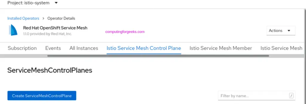 How To Install Istio Service Mesh on OpenShift 4.x 15 install istio service mesh openshift 14
