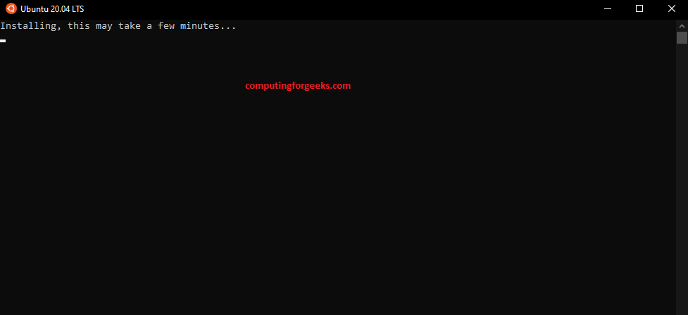 Run Podman on Windows 10 | Windows Server 2019 with WSL2 9 Ubuntu2004 WSL Installing