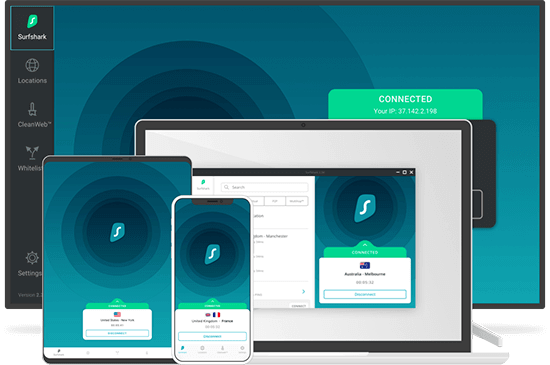 surfshark vpn apps