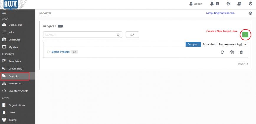 Install Ansible AWX on CentOS 8 / Rocky Linux 8 | ComputingForGeeks