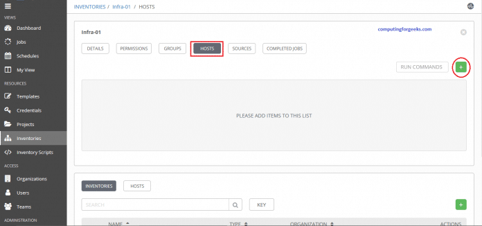 Install Ansible AWX on CentOS 8 / Rocky Linux 8 | ComputingForGeeks