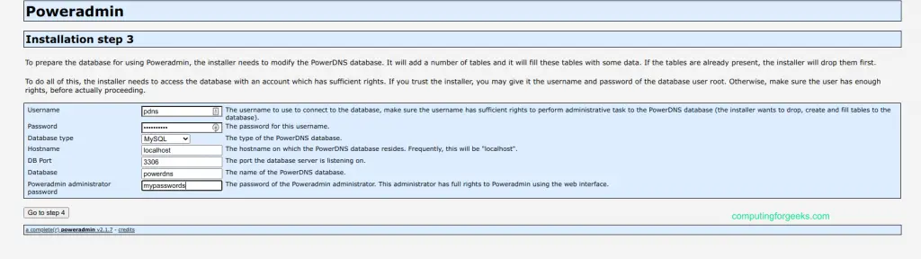 Install PowerDNS on CentOS 8 with MariaDB & PowerDNS-Admin 4 How to install poweradmin on centos 8