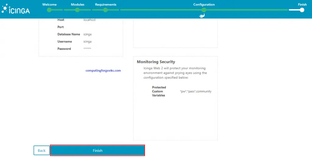 Install and Configure Icinga2 Monitoring Tool on Ubuntu 20.04 22 icinga2 web setup 18 monitoring module review