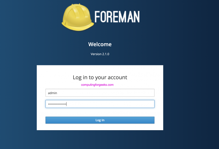 install foreman centos 8 01