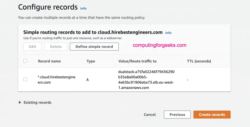 Install Istio Service Mesh in EKS Kubernetes Cluster 7 eks route53 configuration 07