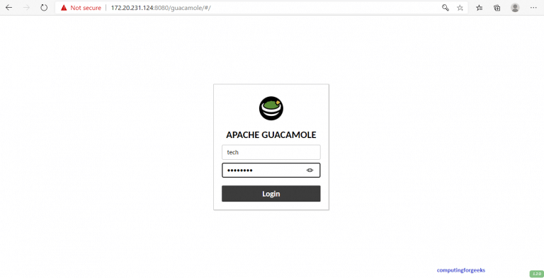 guacamole 1 login page 1