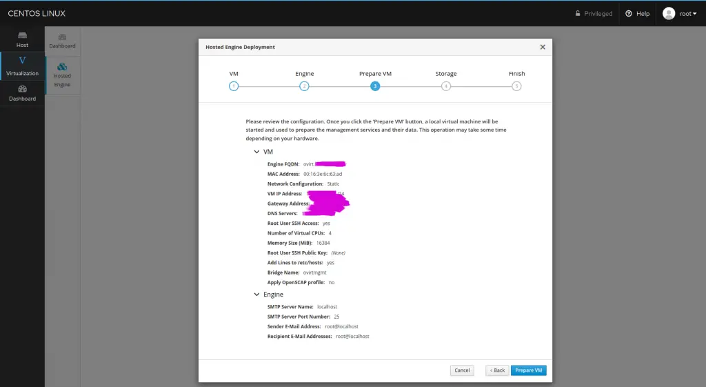 Install and Configure oVirt 4.4 on CentOS 8 5 install ovirt centos 05