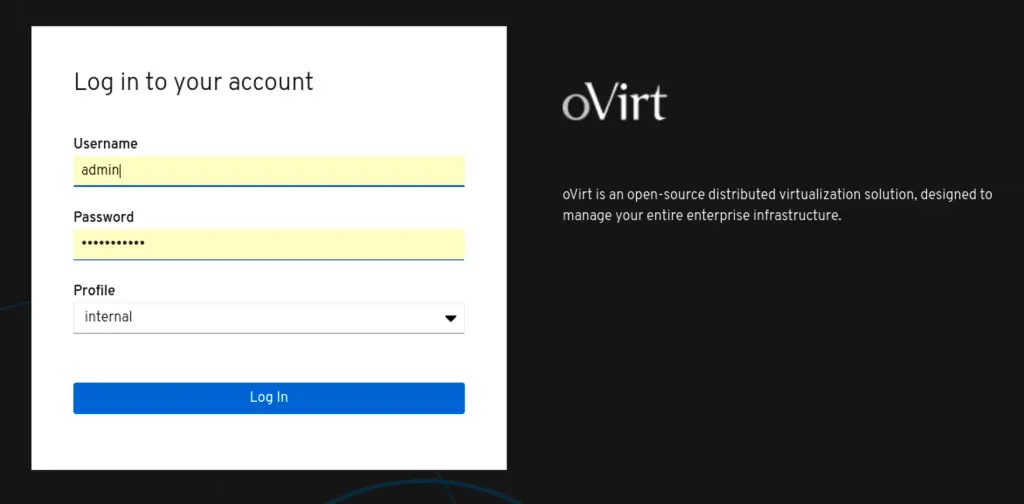 Install and Configure oVirt 4.4 on CentOS 8 7 install ovirt engine dedicated 04