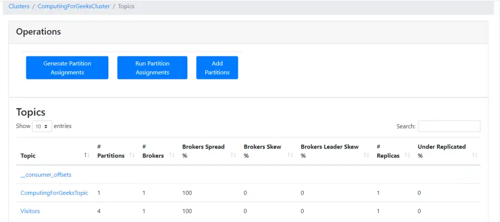 Install and Configure Apache Kafka on Ubuntu 20.04 10 kafka ubuntu cmak page 10 add visitors topic