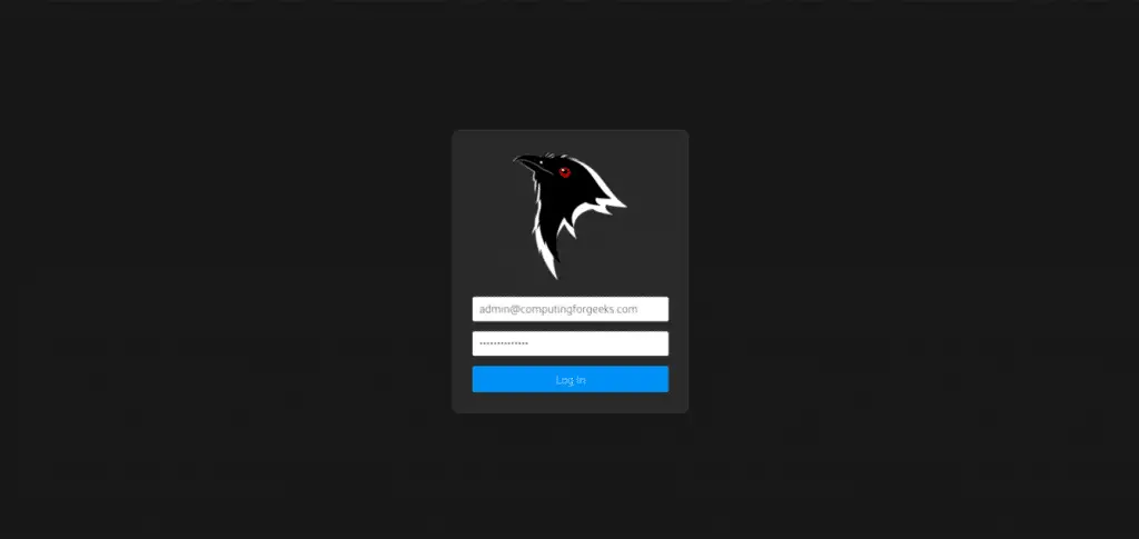 Setup Personal Audio Streaming Server with Koel 2 koel login 2