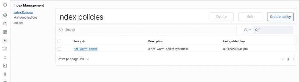 Setup AWS Elasticsearch Cluster with Kibana 3 Screenshot 2020 09 26 at 15.45.39
