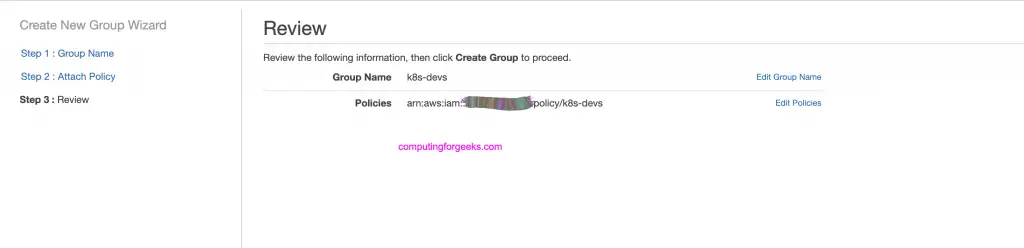 Grant Developers Access to EKS Kubernetes Cluster 8 eks create k8s policy 01 1