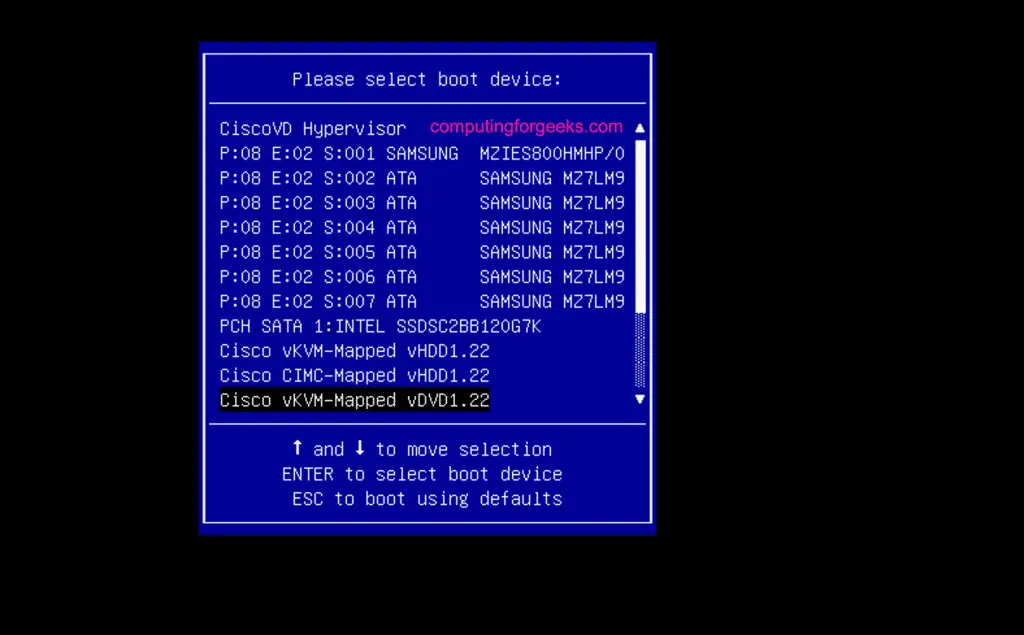  ESXi telepítése 7 01