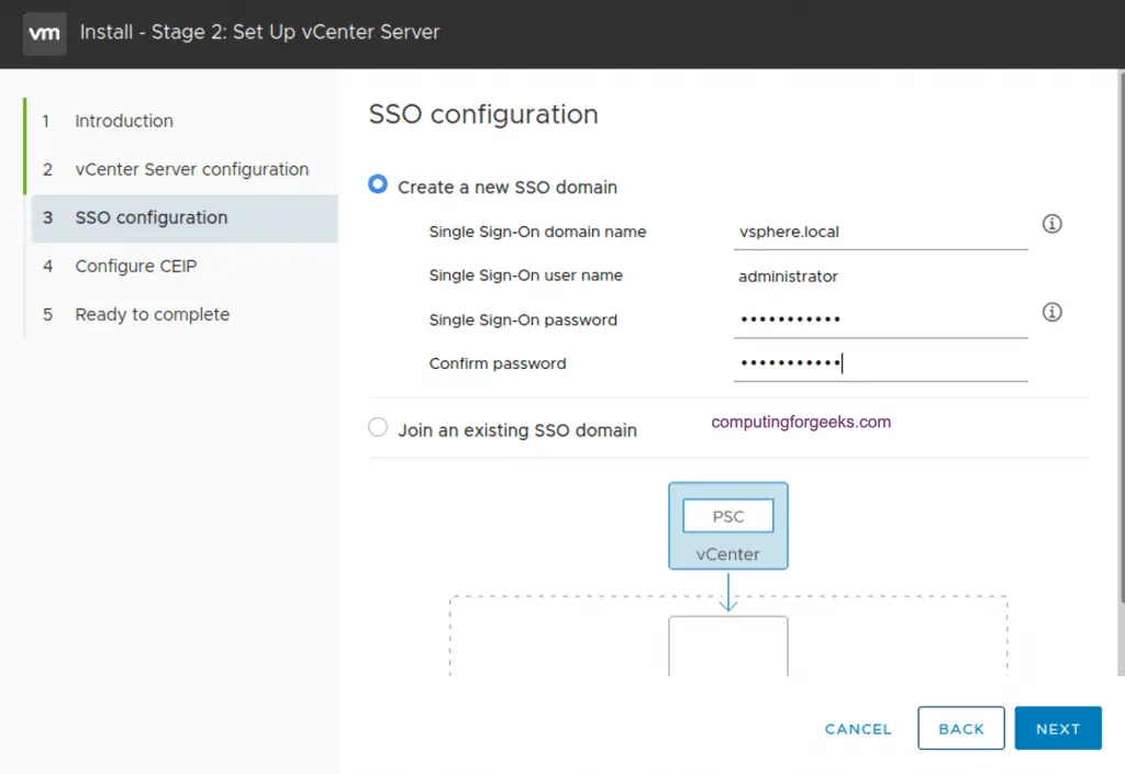How To Install vCenter 7 Server Appliance on ESXi Host 26 install vcenter server 28
