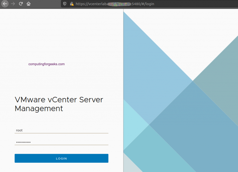 install vcenter server 32