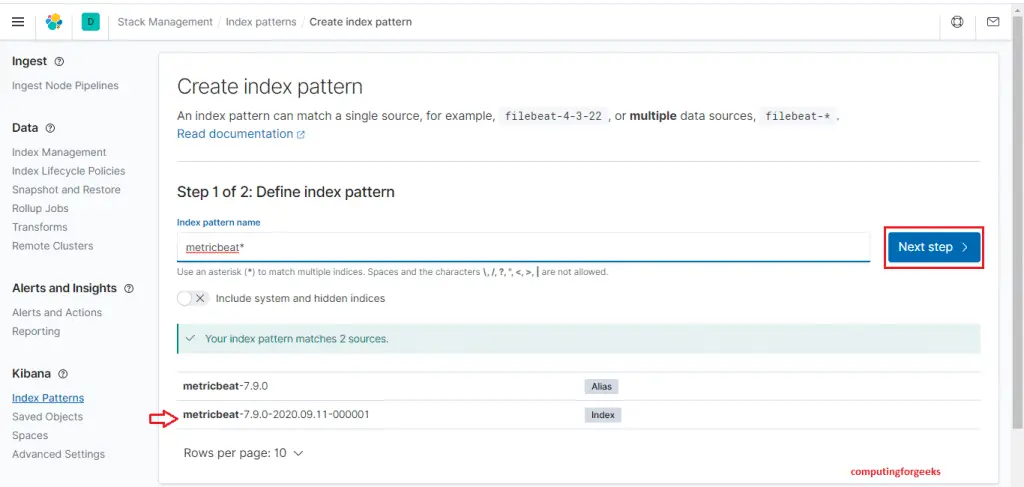 How To Ship Kubernetes Logs to External Elasticsearch 7 k8s elasticsearch create index 3