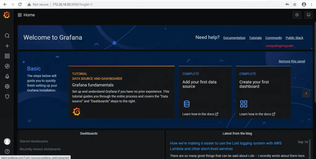 How To Install MicroK8s Kubernetes Cluster on CentOS 8 13 microk8s grafana 3