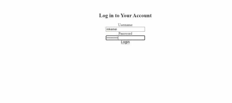 DEX LOGIN PAGE