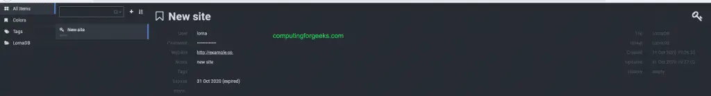 Install KeeWeb Password Manager on Ubuntu 20.04 7 Inastall keeweb password manager on ubuntu 20.04 12