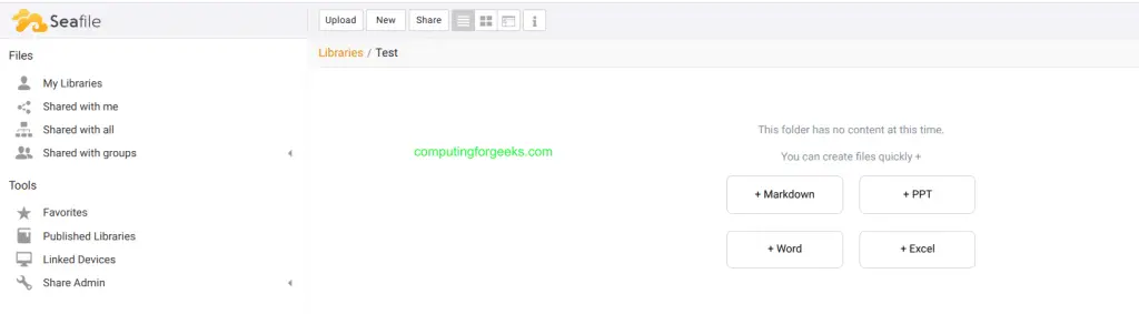 Install and Configure Seafile Storage on CentOS 8 4 Install and configure seafile on centos 8 3