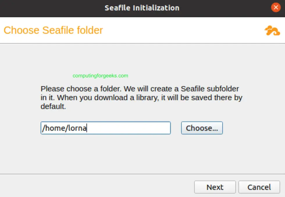Install and Configure Seafile Storage on CentOS 8 6 Install and configure seafile on centos 8 4 1