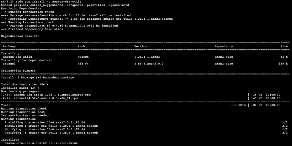 How To Mount AWS EFS File System on EC2 Instance 3 Install efs utils