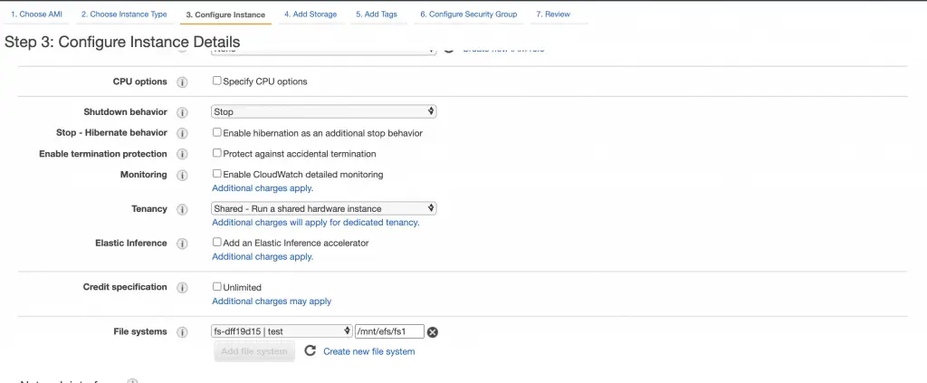 How To Mount AWS EFS File System on EC2 Instance 5 Mount EFS at EC2 launch