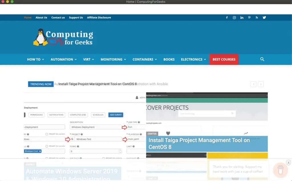 Convert any Website / Web page to desktop application using Nativefier 2 convert web page to app nativefier 02