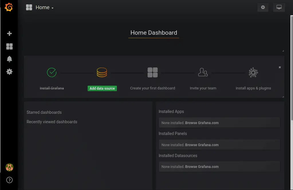 Install Grafana on Kubernetes for Cluster Monitoring 3 grafana kubernetes create datasource 1