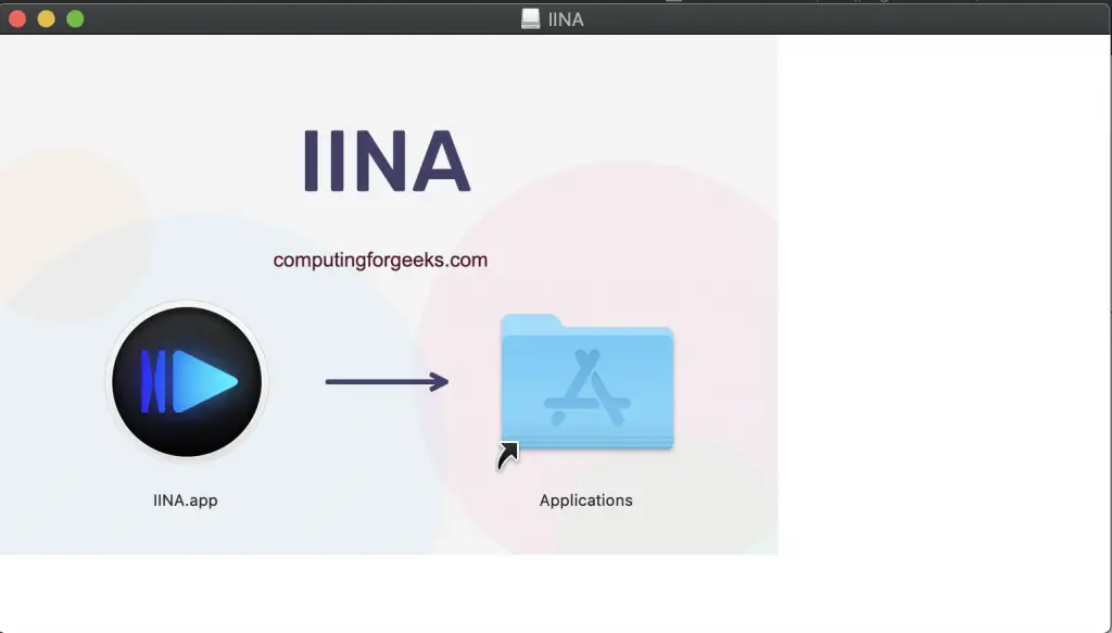 iina modern video player.