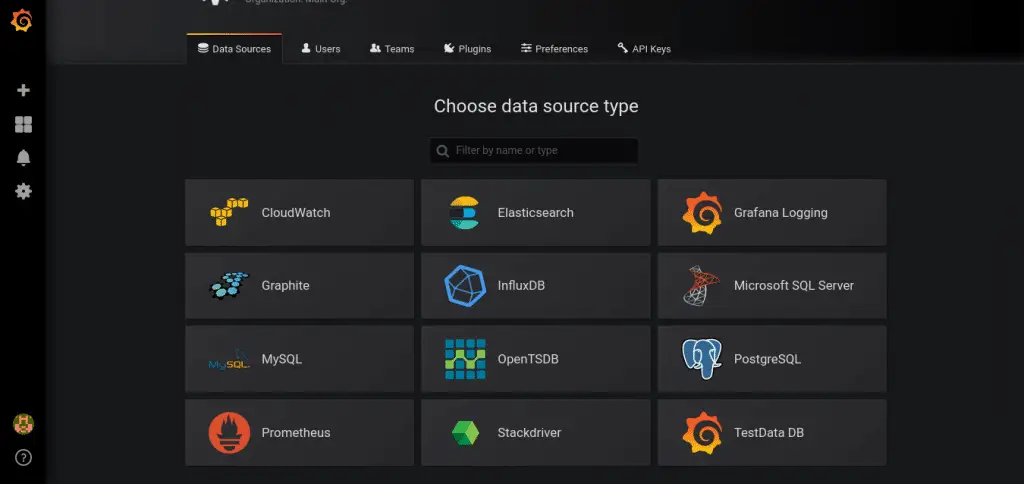 Install Grafana on Kubernetes for Cluster Monitoring 4 kubernetes grafana choose datasource